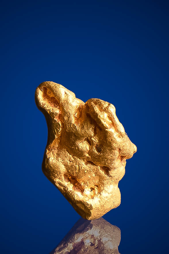 (image for) Textured, Buttery Natural Gold Nugget - Australia - 0.92 grams